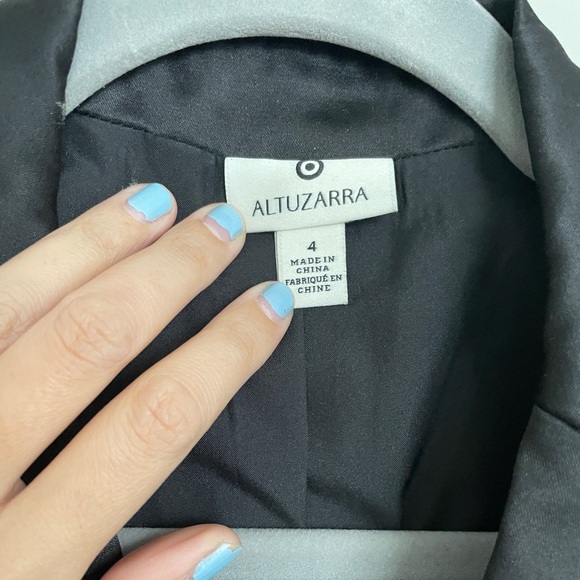 Altuzarra for Target Embroidered Black Dress Size 4 - Picture 3 of 5